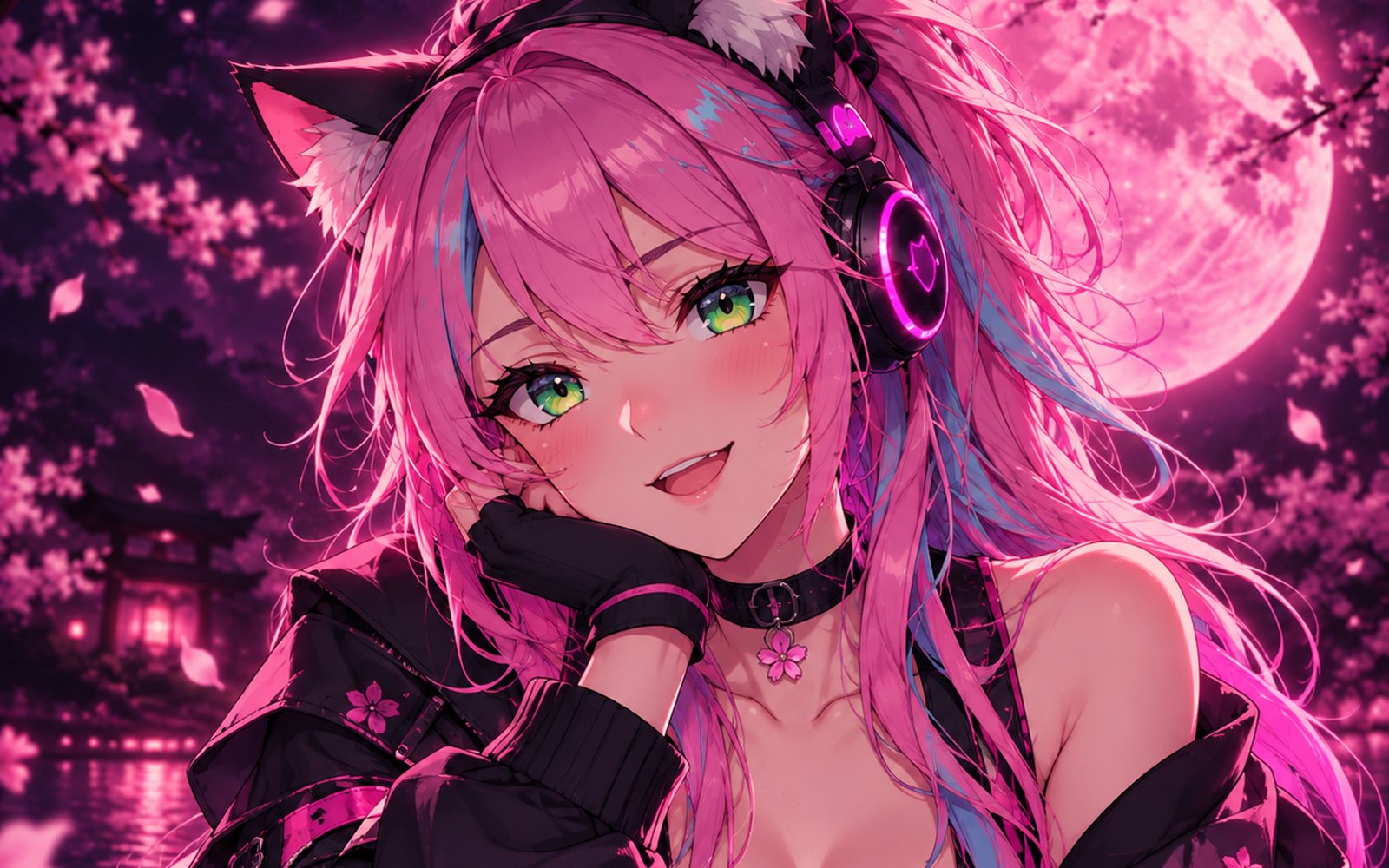Miko, the Miko Radio DJ, at her decks